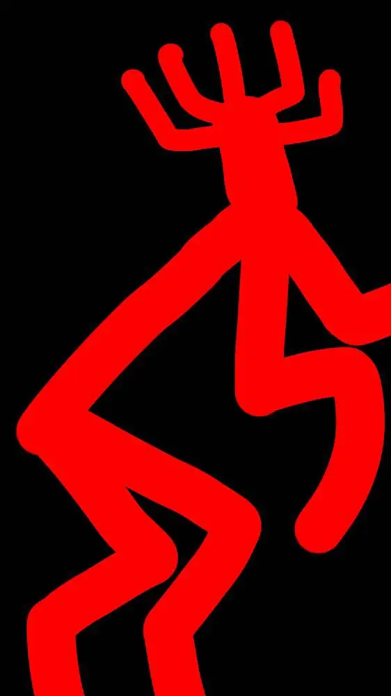 ai character: tall creature background