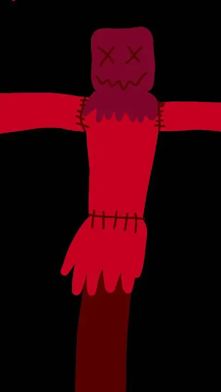 ai character: scare crow background