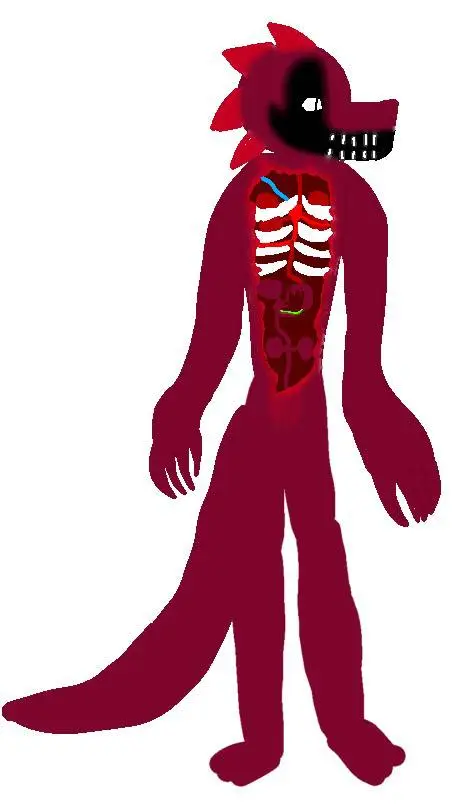 ai character: fleshzilla background