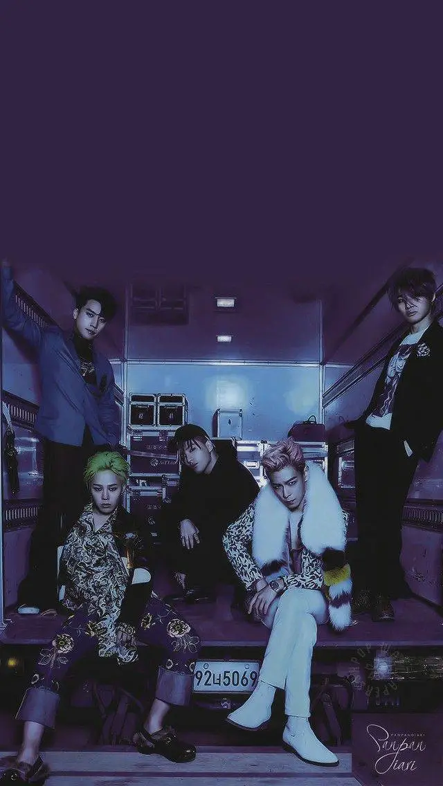 ai character: BIGBANG OT5 background