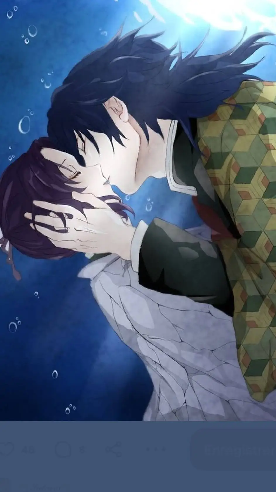 ai character: toi X Tomioka  background