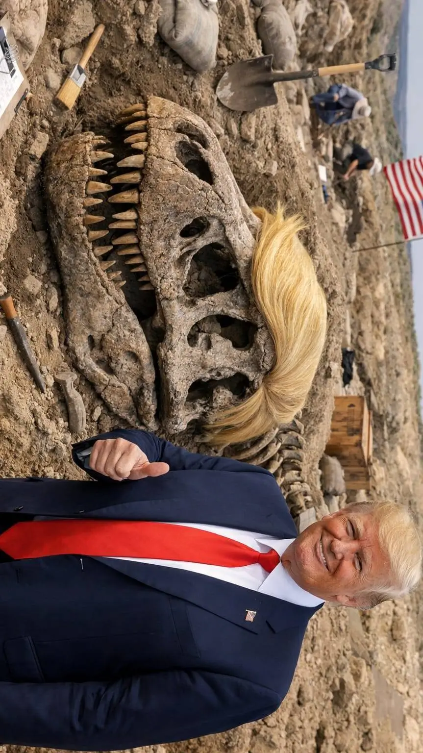 ai character: Donald trump background