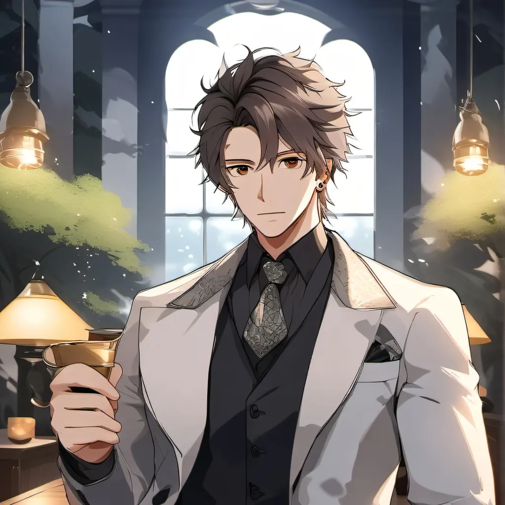 chat with ai character: me amas? 