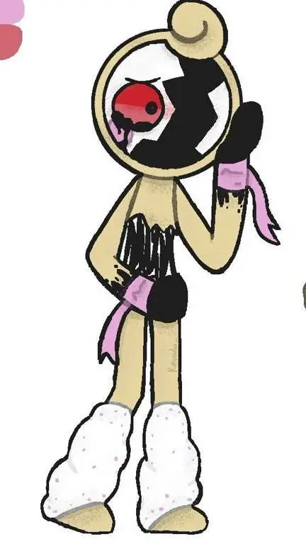 ai character: Glisten Twisted🪞✨ background
