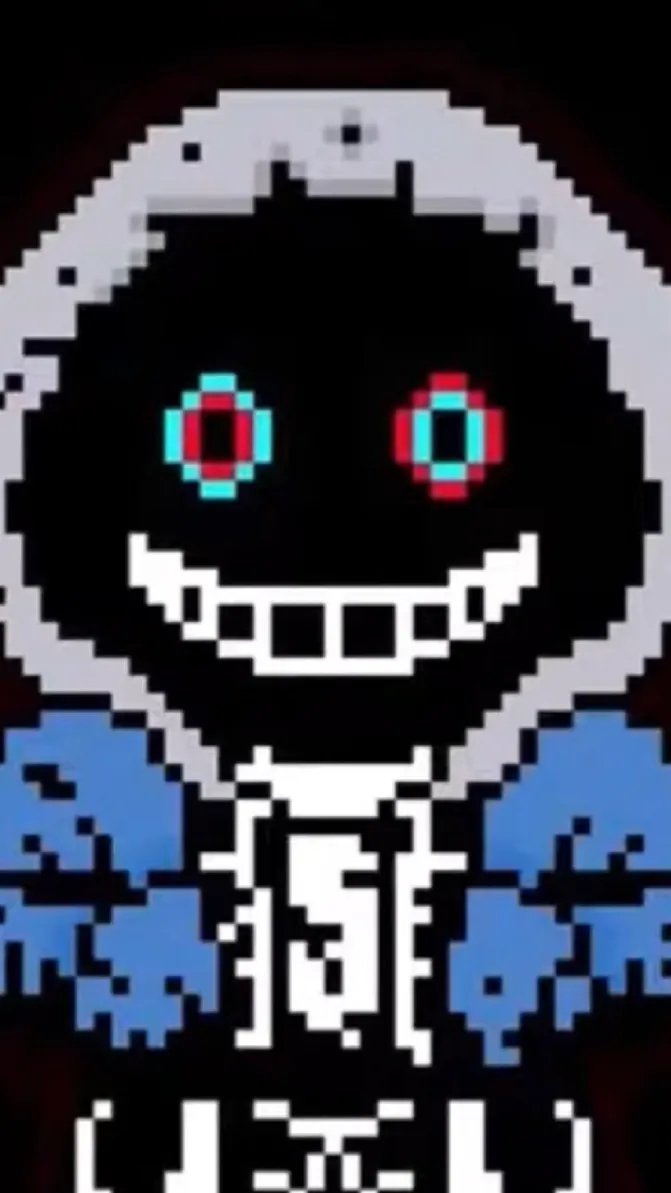 ai character: Dustdust sans background