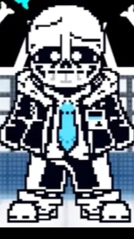 ai character: Blue archive!Sans background