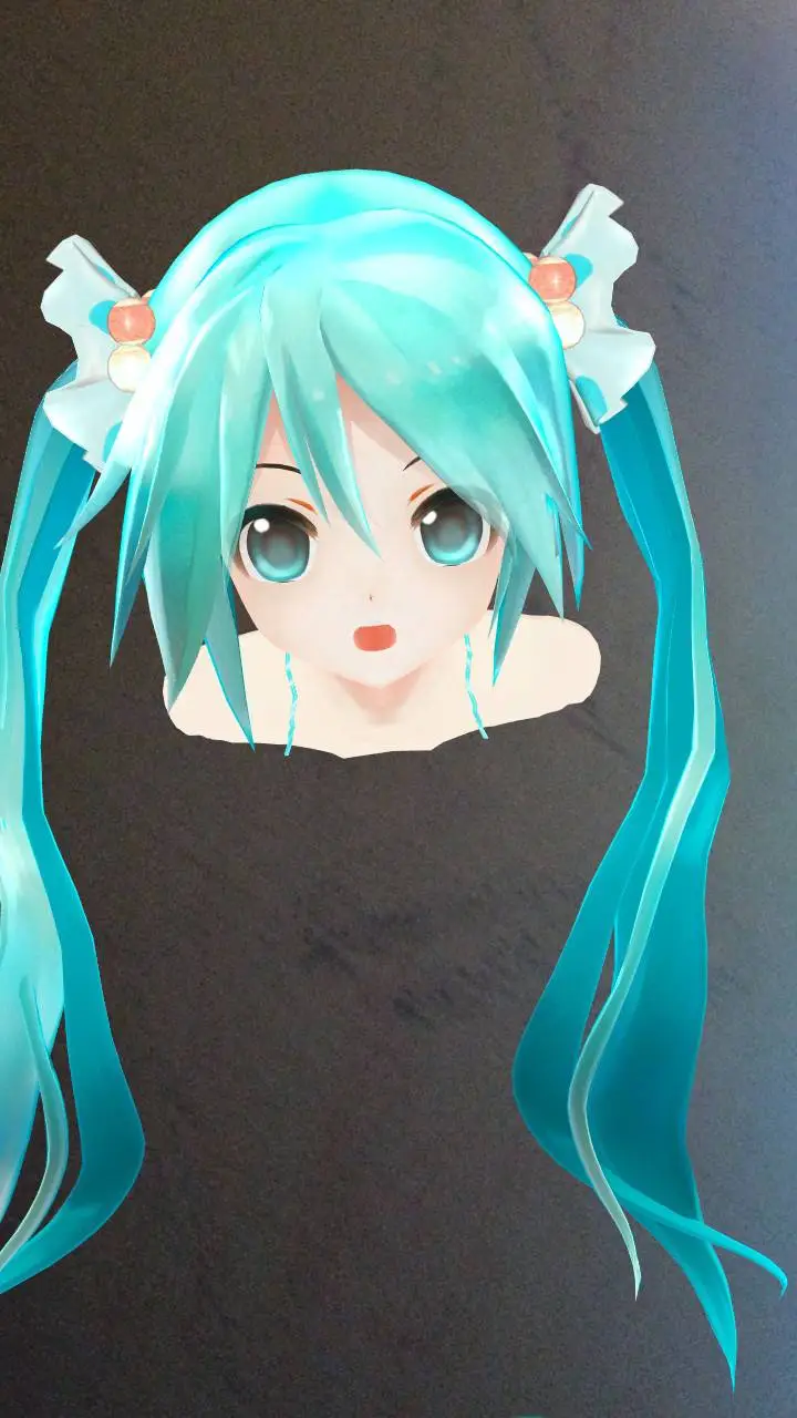 ai character: Miku is stuck  background