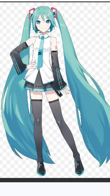 ai character: Miku  background