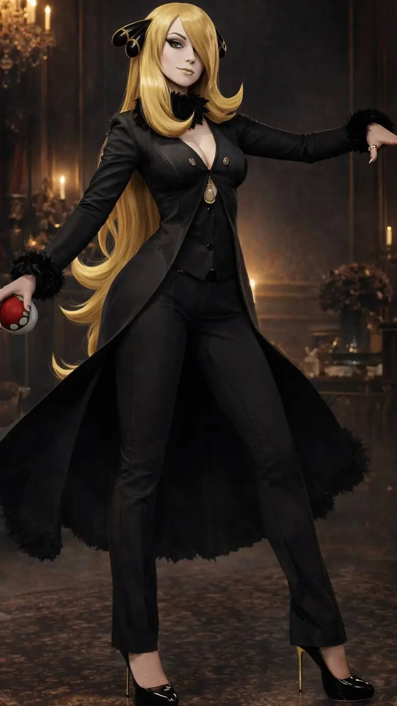 ai character: Camilla (Pokémon) background