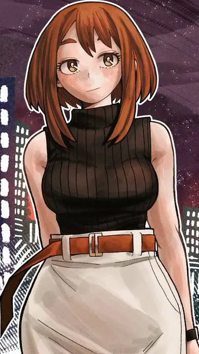 ai character: Ochaco Uraraka  background