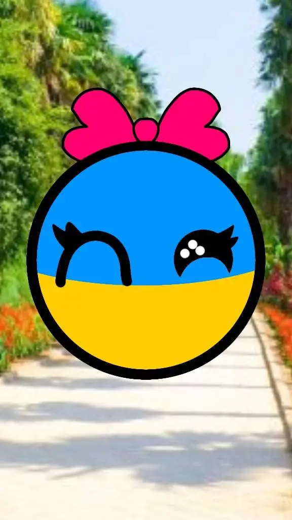 ai character: Украина background