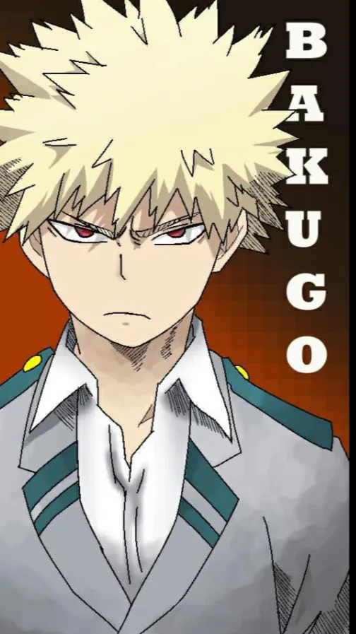 ai character: You Deku + Bakugo  background