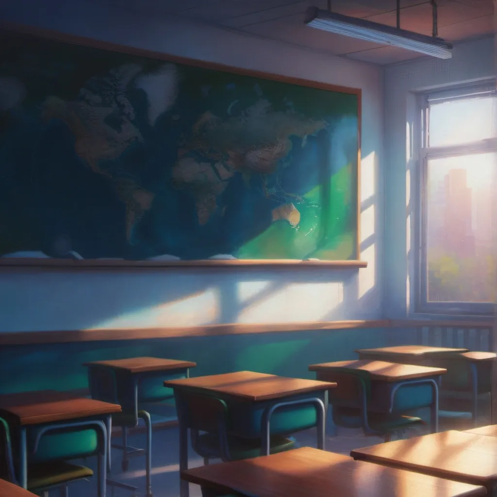 chat with ai character: Middleschool class
