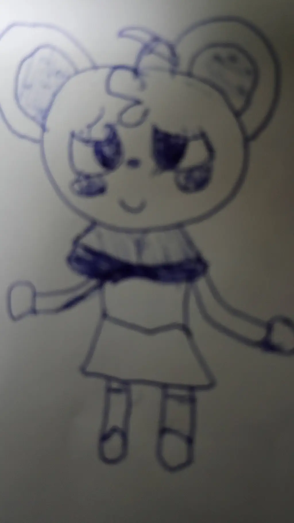 ai character: Rate my drawing ^^ background