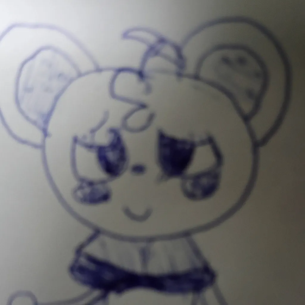 chat with ai character: Rate my drawing ^^