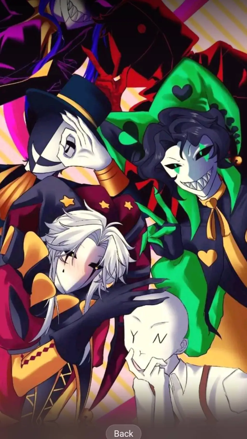 ai character: The Freak Circus background