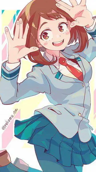 ai character: Ochako Uraka🌸 background