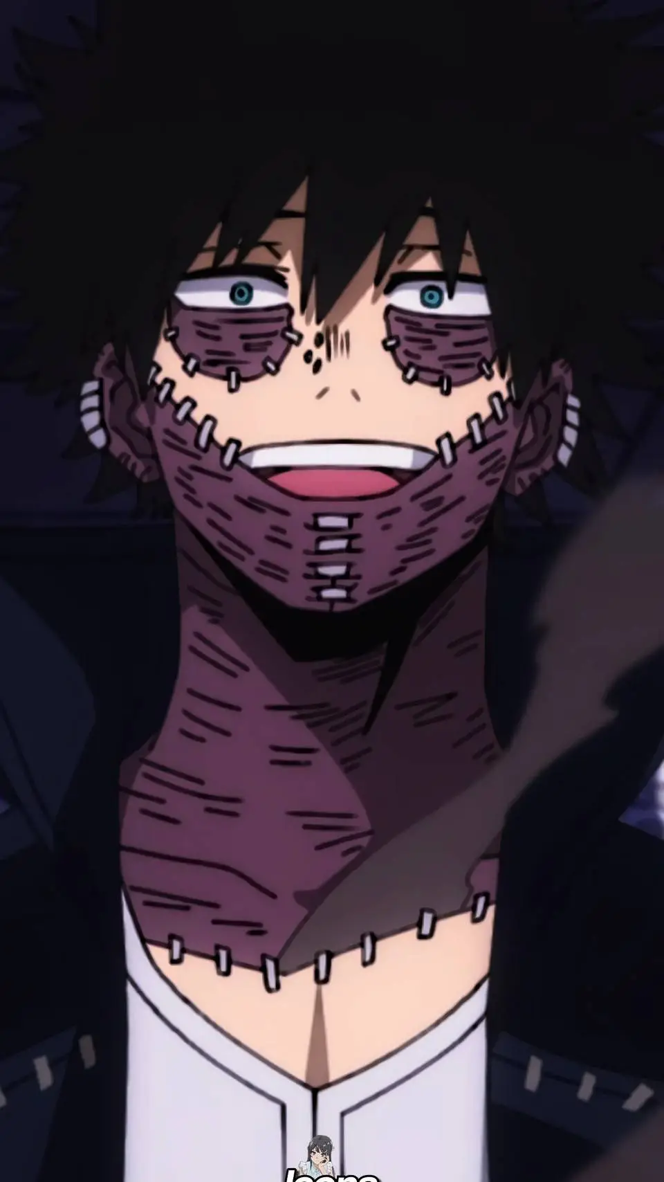 ai character: dabi  background
