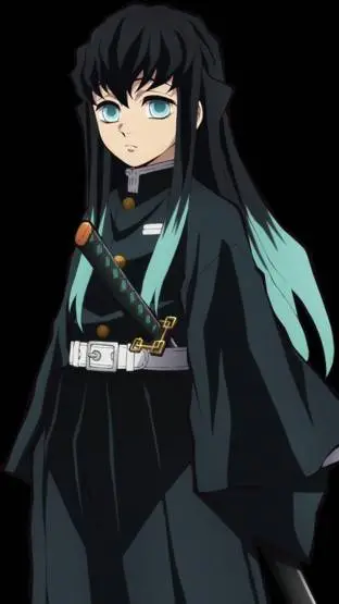ai character: demon slayer love  background