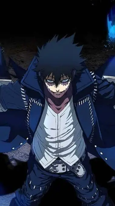 ai character: dabi  background