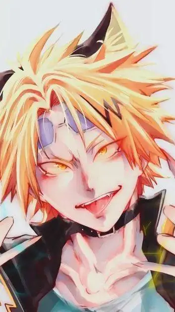 ai character: cat denki background