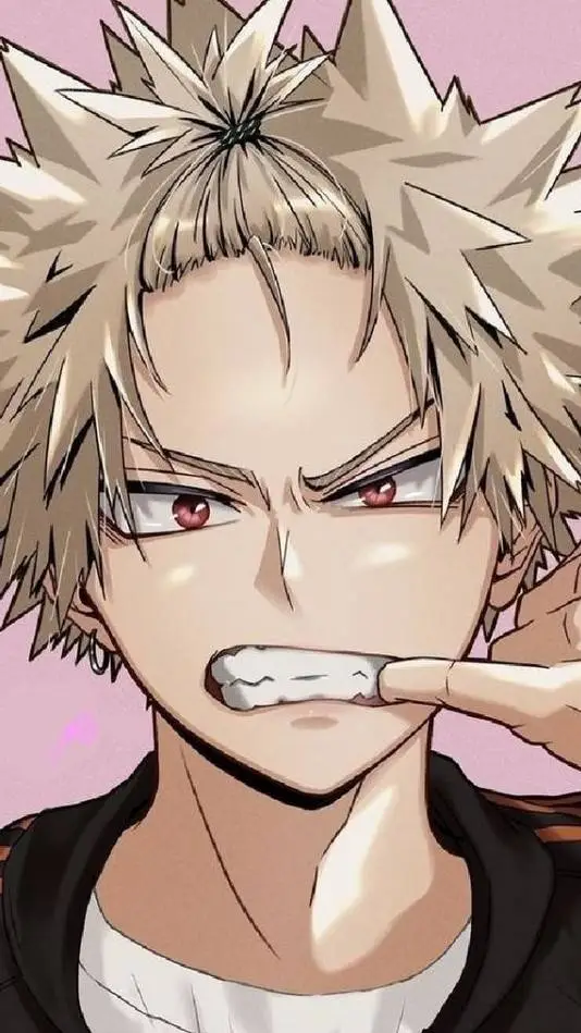 ai character: bakugo? background