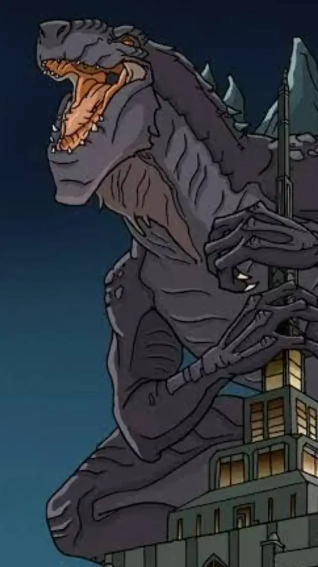 ai character: zilla jr vs you background