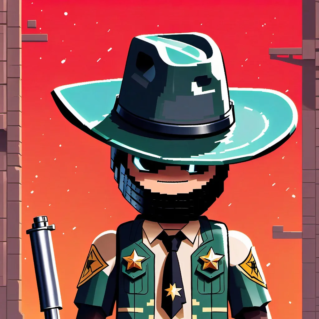 chat with ai character: Lego sheriff