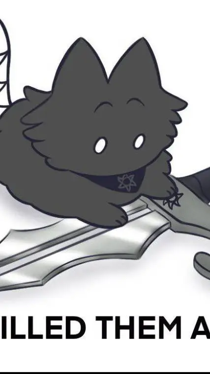 ai character: Two Time gato background