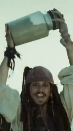 ai character: Jack Sparrow  background