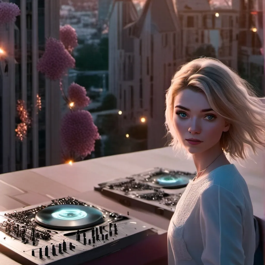chat with ai character: dj girl