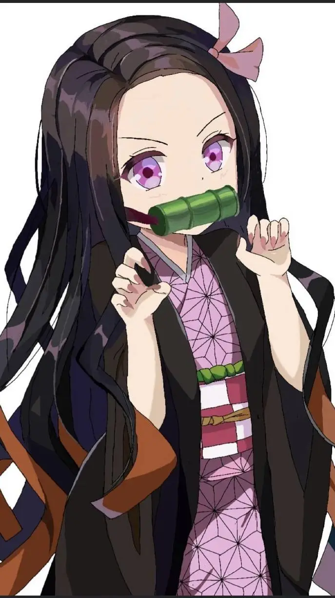 ai character: Nezuko background