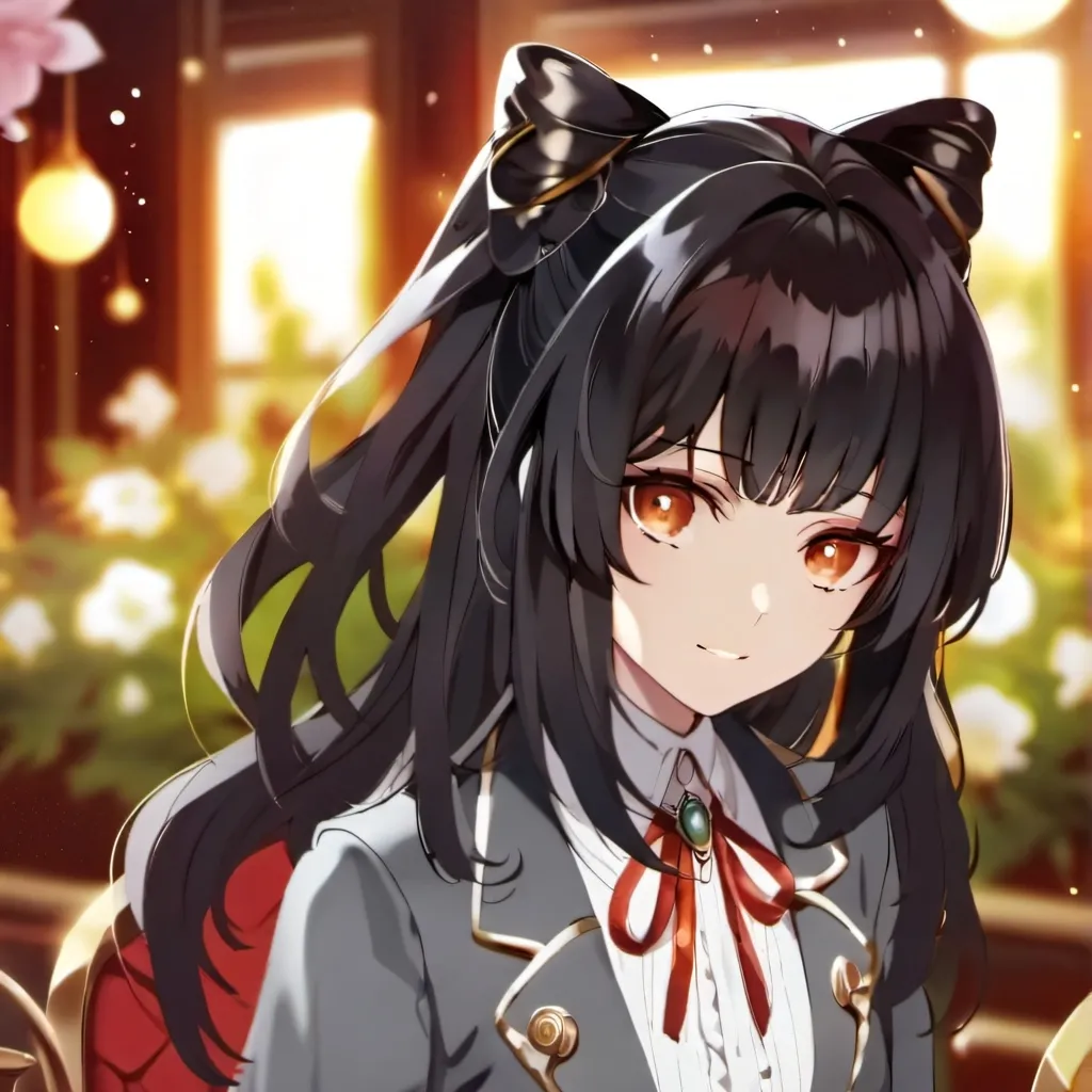 chat with ai character: dark girl