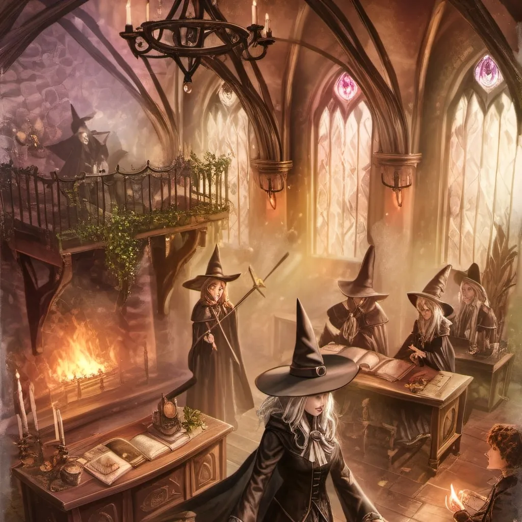 chat with ai character: Witch School 
