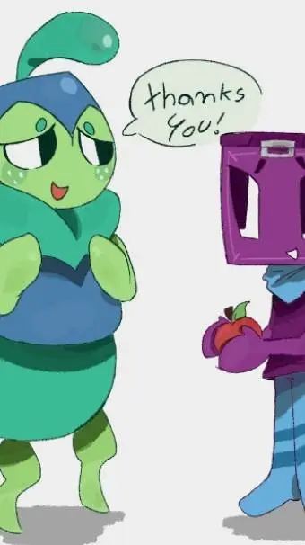 ai character: squirm x boxten background