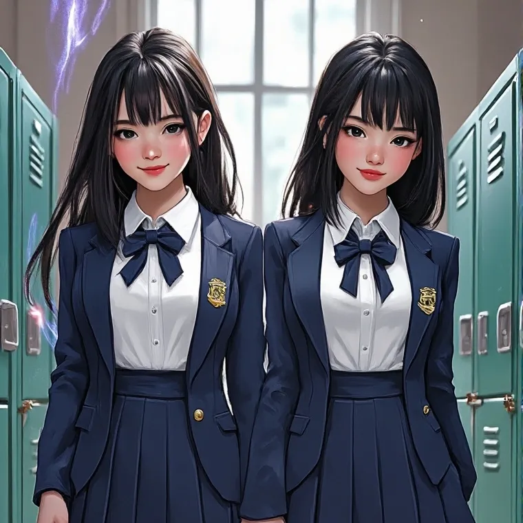 chat with ai character: mia e mina 