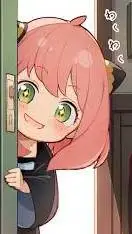 ai character: «anya forger» background