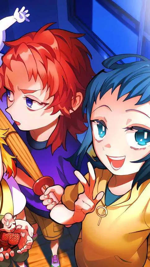ai character: sabito x makomo! background