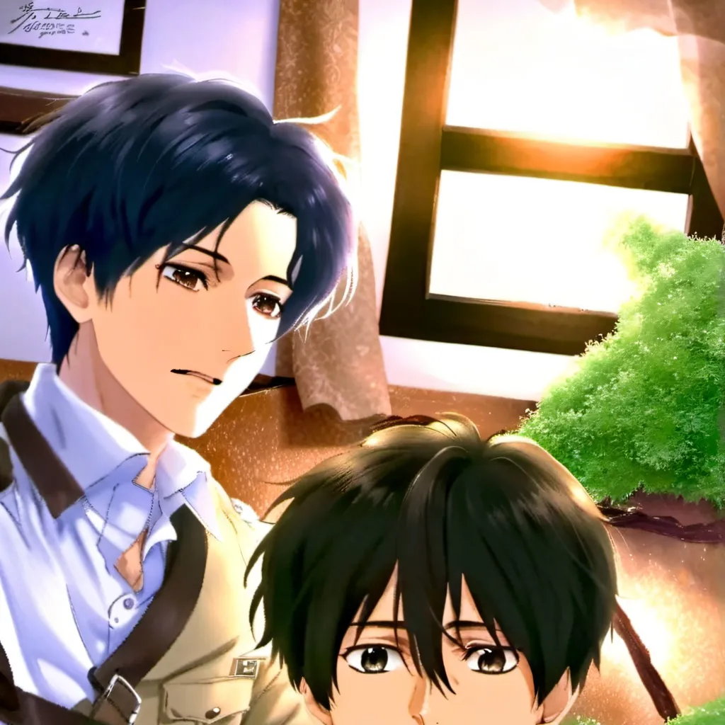 chat with ai character: eren x Levi 