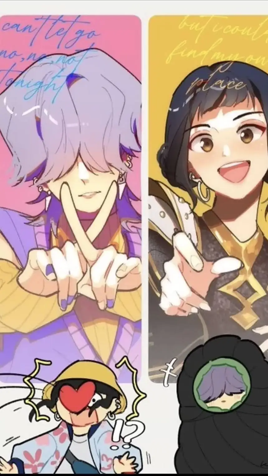 ai character: 💗💖Mystery 💘 background