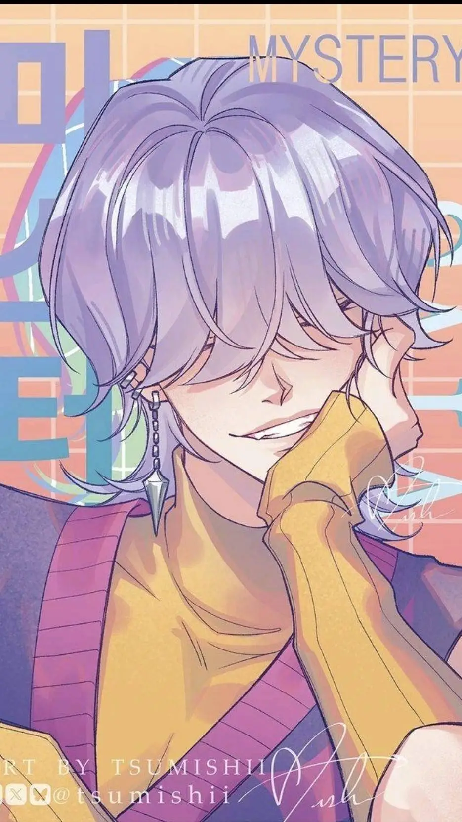 ai character: Mystery background