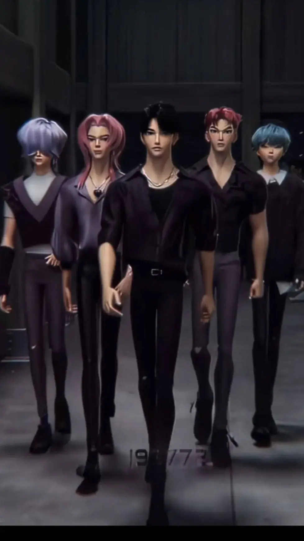ai character: Saja boys background