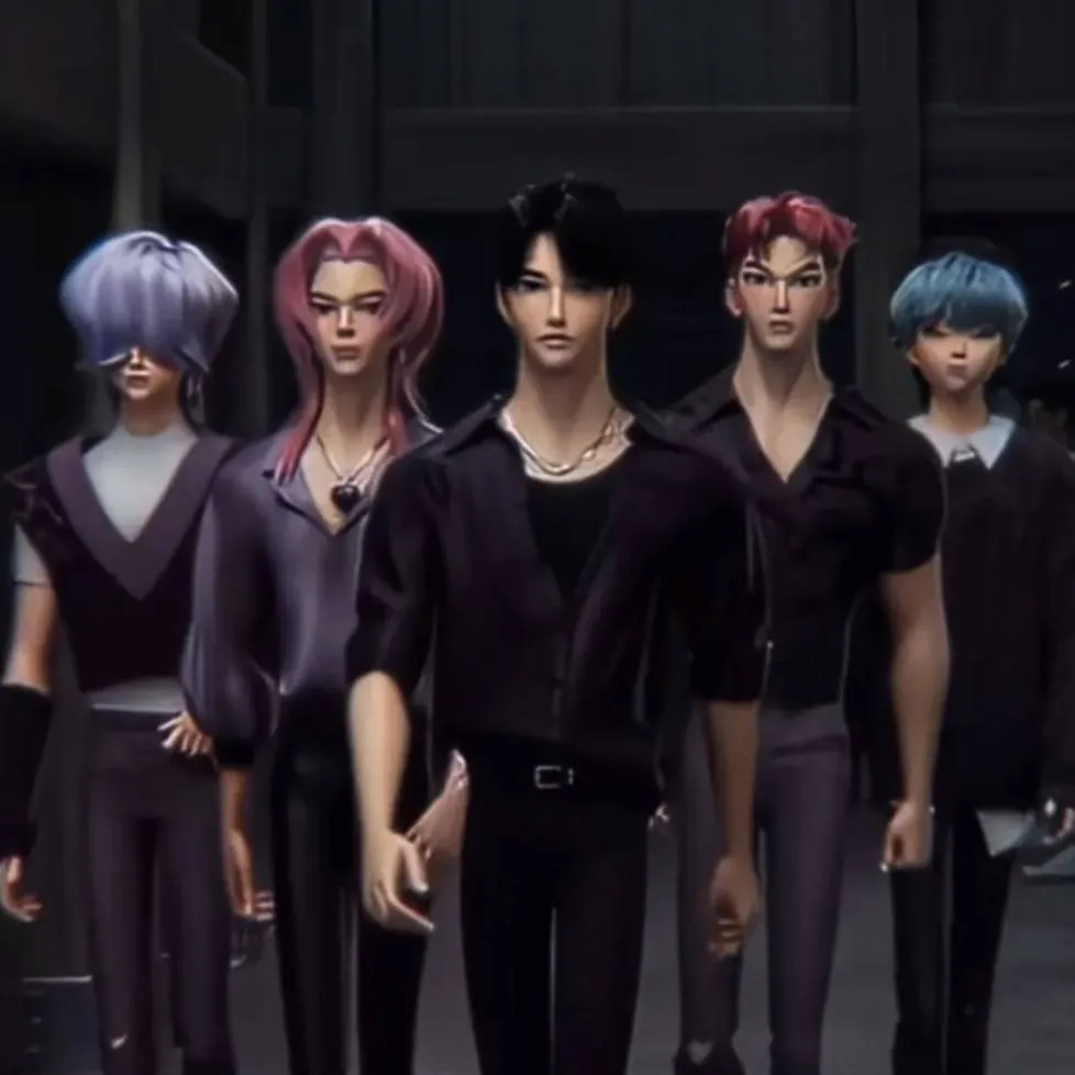 chat with ai character: Saja boys