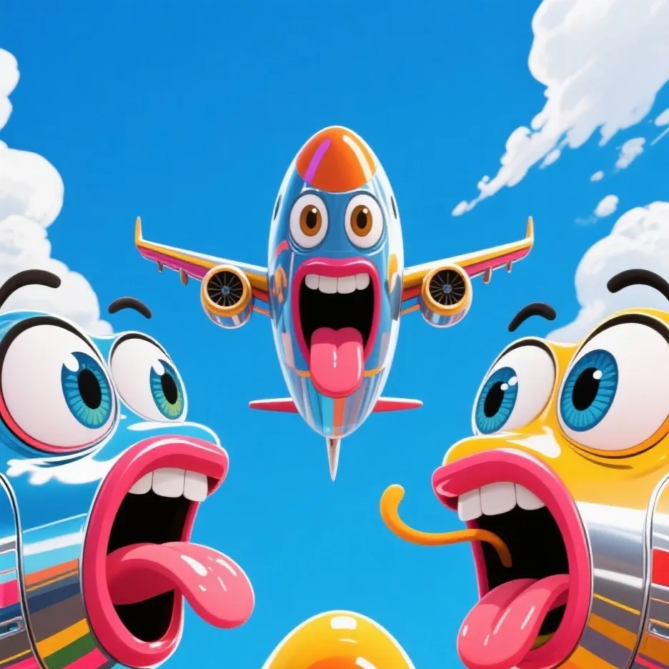 chat with ai character: Talking airplanes 