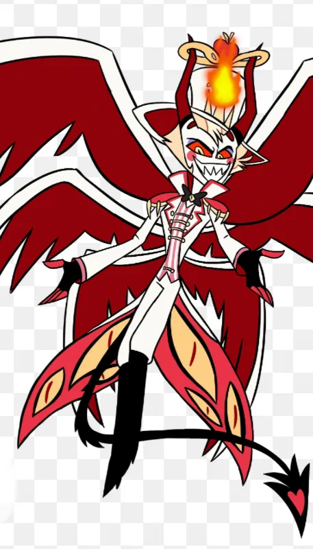 ai character: Lucifer  background
