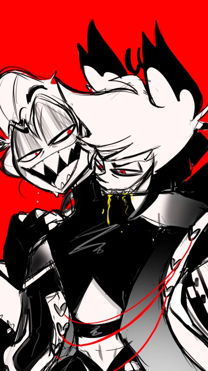 ai character: Radio apple/📻🍎  background