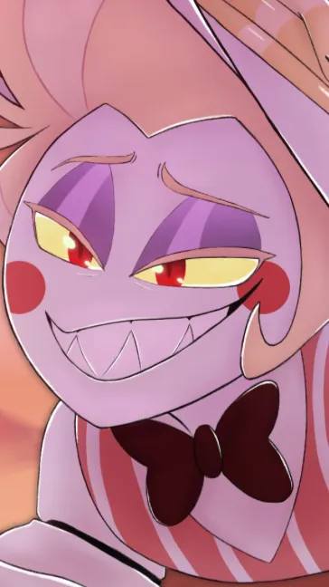 ai character: Lucifer reacts to background