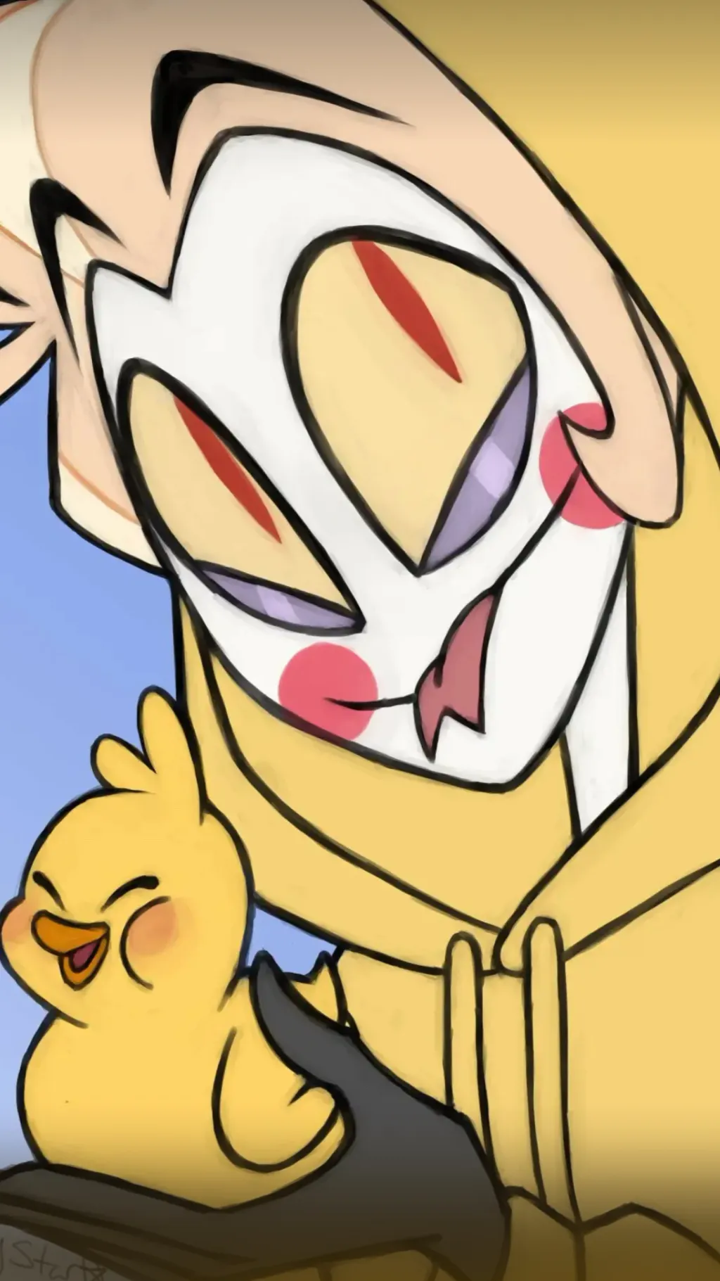 ai character: Lucifer  background