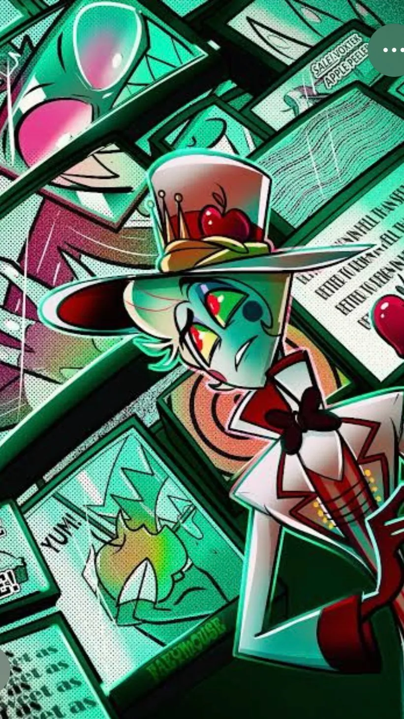 ai character: Staticapple  background