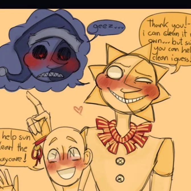 chat with ai character: Sun and moon x y/n